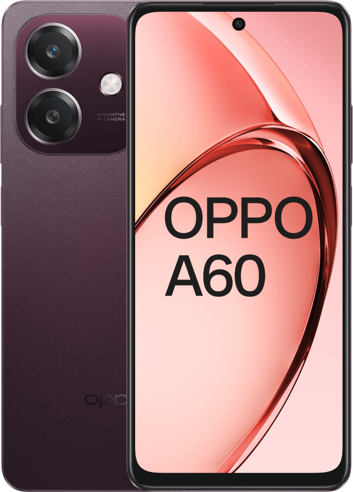 OPPO A60 5G 128GB, Black Red