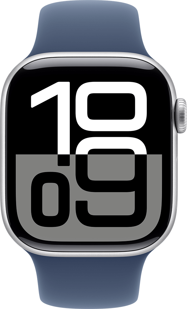 Apple Watch Series 10 GPS Cell 42 mm, Band S-M, Silver