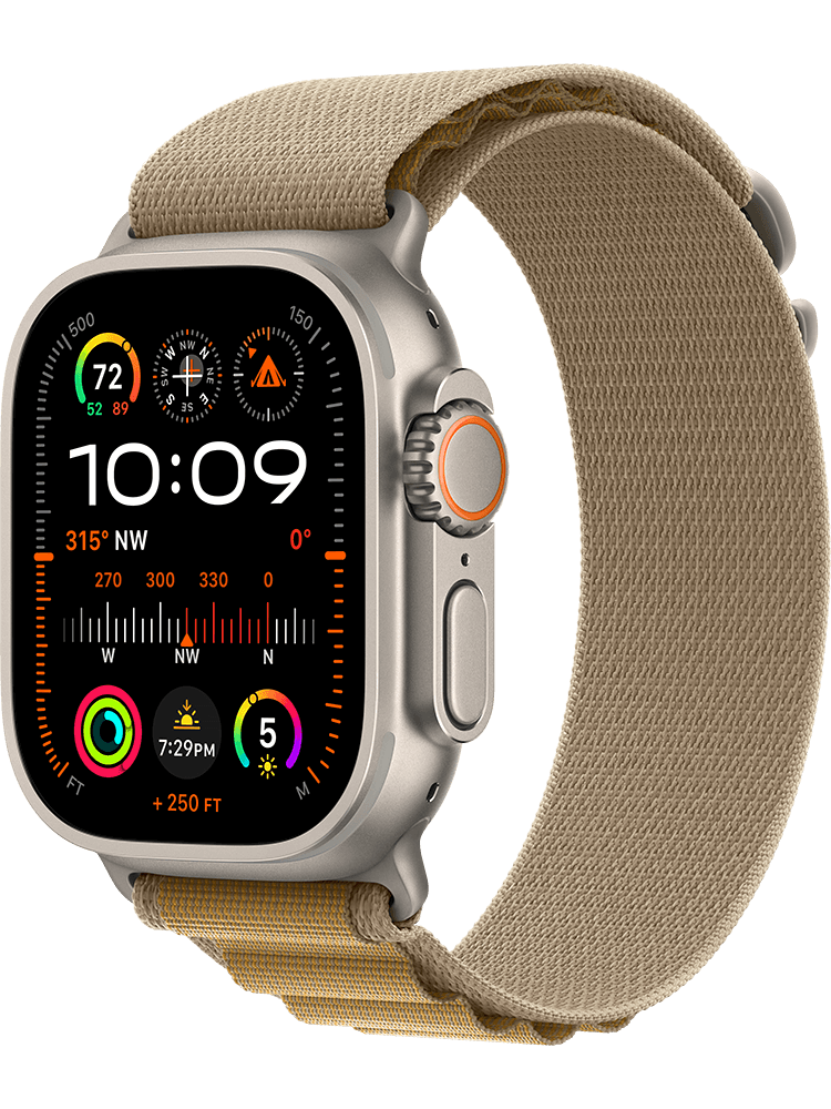 Apple Watch Ultra 2 GPS Cell 49 mm, Tan Alpine