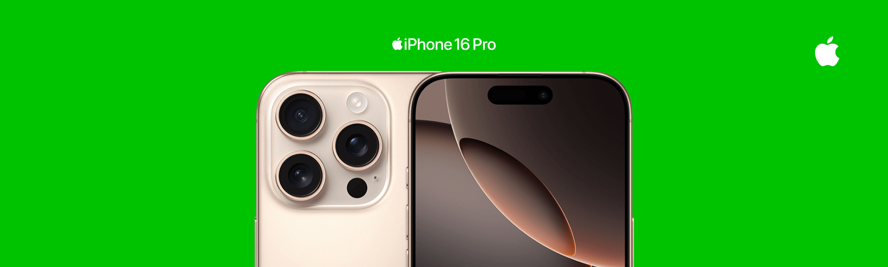 De voor- en achterkant van de iPhone 15 Pro