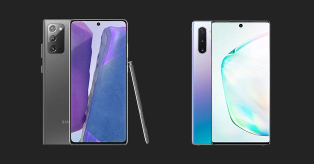 note 10 vs 20 vergelijking