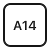 a14 chip logo