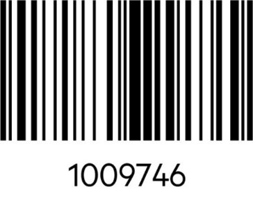 Barcode voor in de winkel