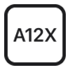 a12x chip logo