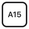 a15 chip logo