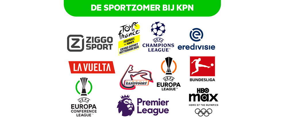 In augustus veel sport bij KPN  