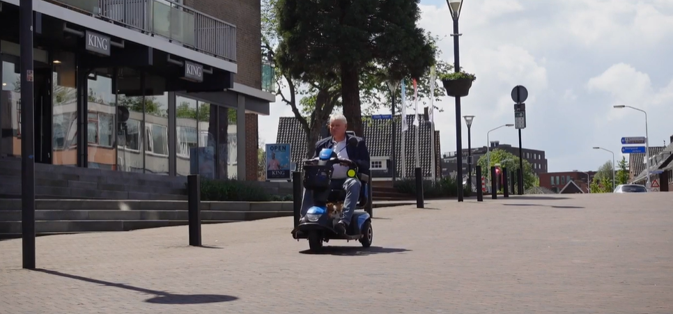 De slimme scootmobiel van Invacare met IoT