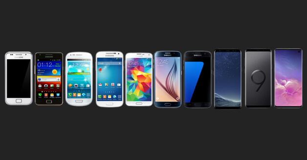 wet schakelaar tekort Samsung Galaxy S: alle modellen op een rij